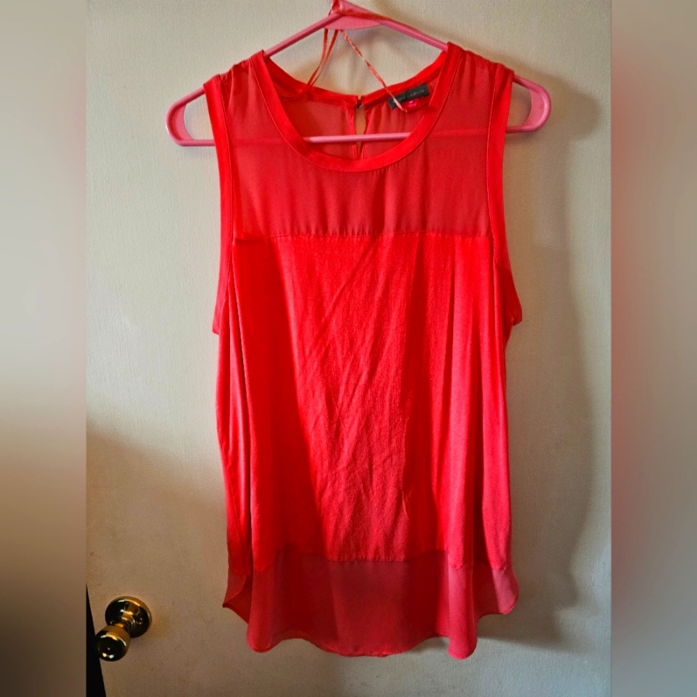 Blouse, sleeveless, light weight,medium, Vince camuto